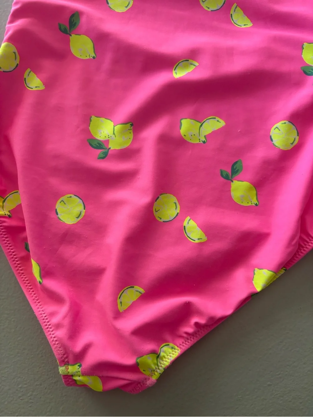 Gap kids pink lemon cutout swimsuit one piece. XXL